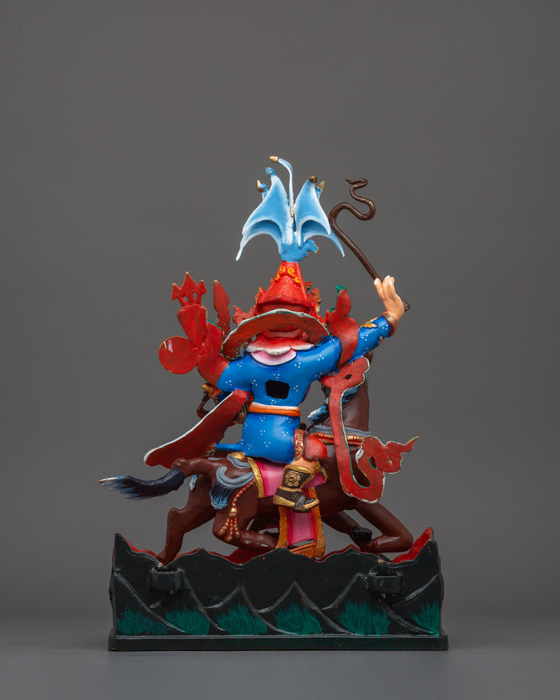 King Gesar Handmade Statue | Guardian of the Sacred Land