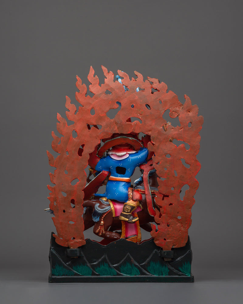 King Gesar Handmade Statue | Guardian of the Sacred Land