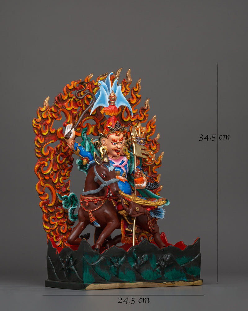 king-geshar-handmade-statue