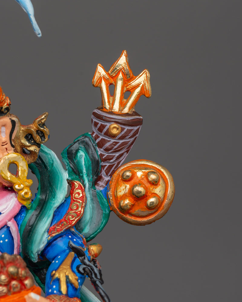 King Gesar Handmade Statue | Guardian of the Sacred Land