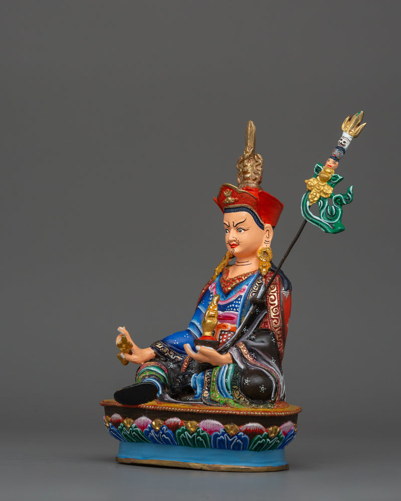Traditional Sculpture of Guru Rinpoche | Divine Protector
