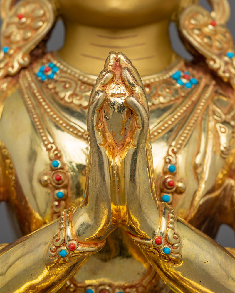 Divine Sculpture of Chenrezig | The Bodhisattva of Compassion
