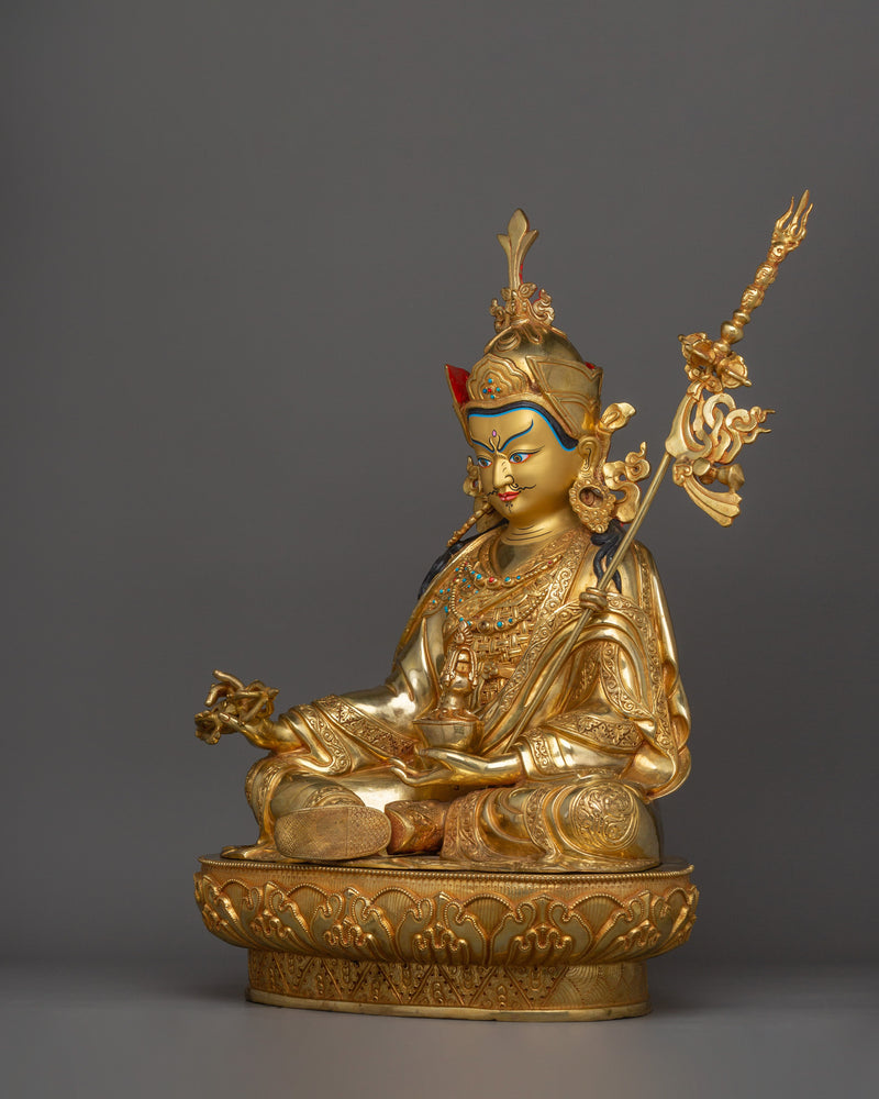 Himalayan Sculpture of Guru Rinpoche | The Master of Tantric Wisdom
