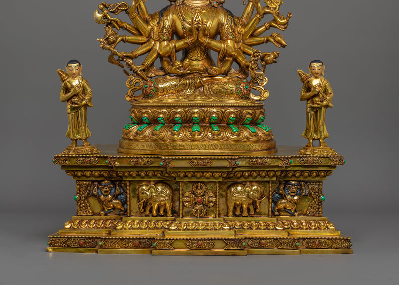 Divine Sculpture of Chundi | The Goddess of Purification and Blessings