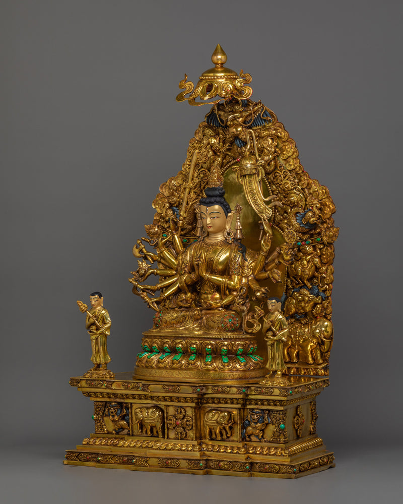 Divine Sculpture of Chundi | The Goddess of Purification and Blessings