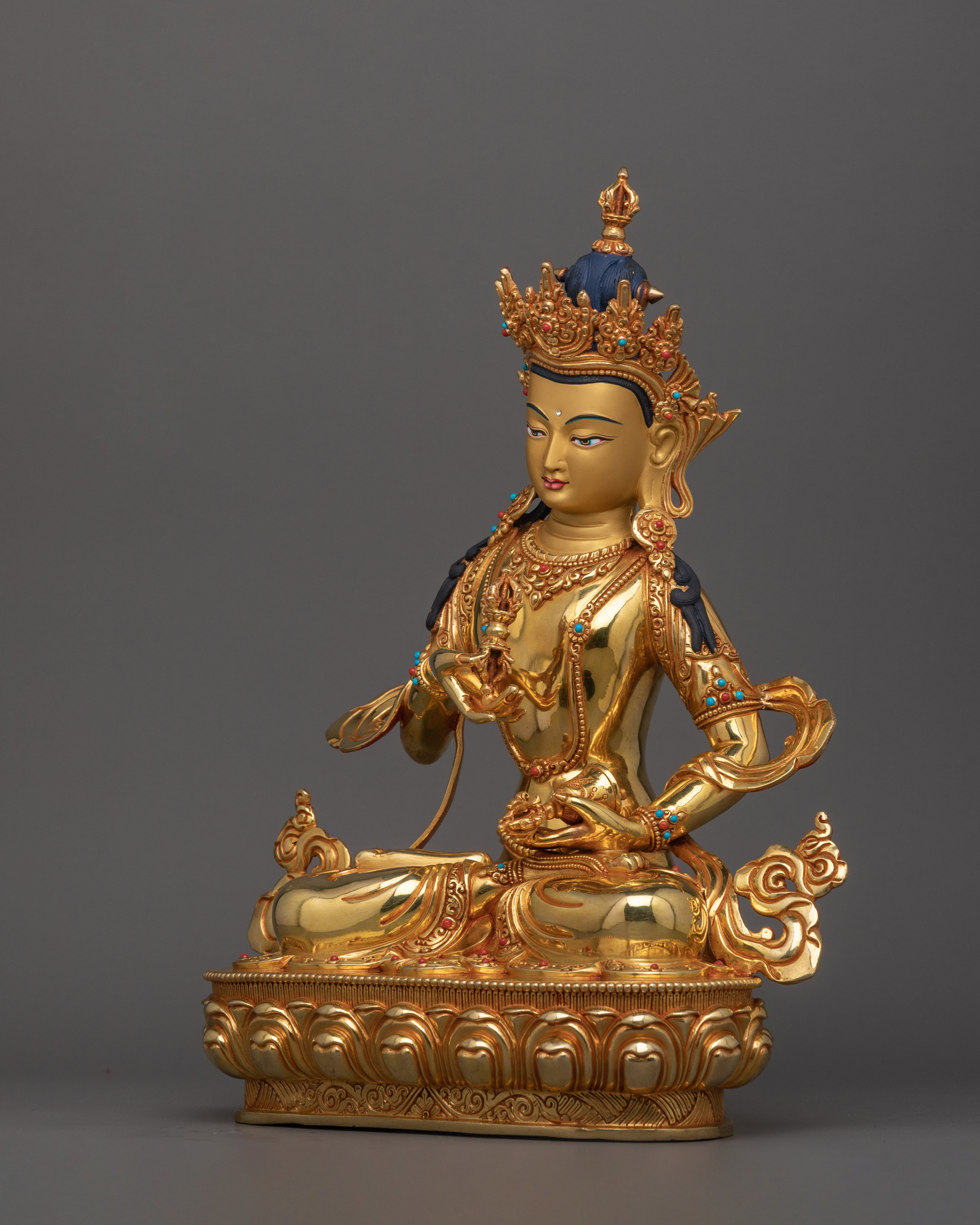 Traditional Handmade Statue of Vajrasattva | The Embodiment of Purification