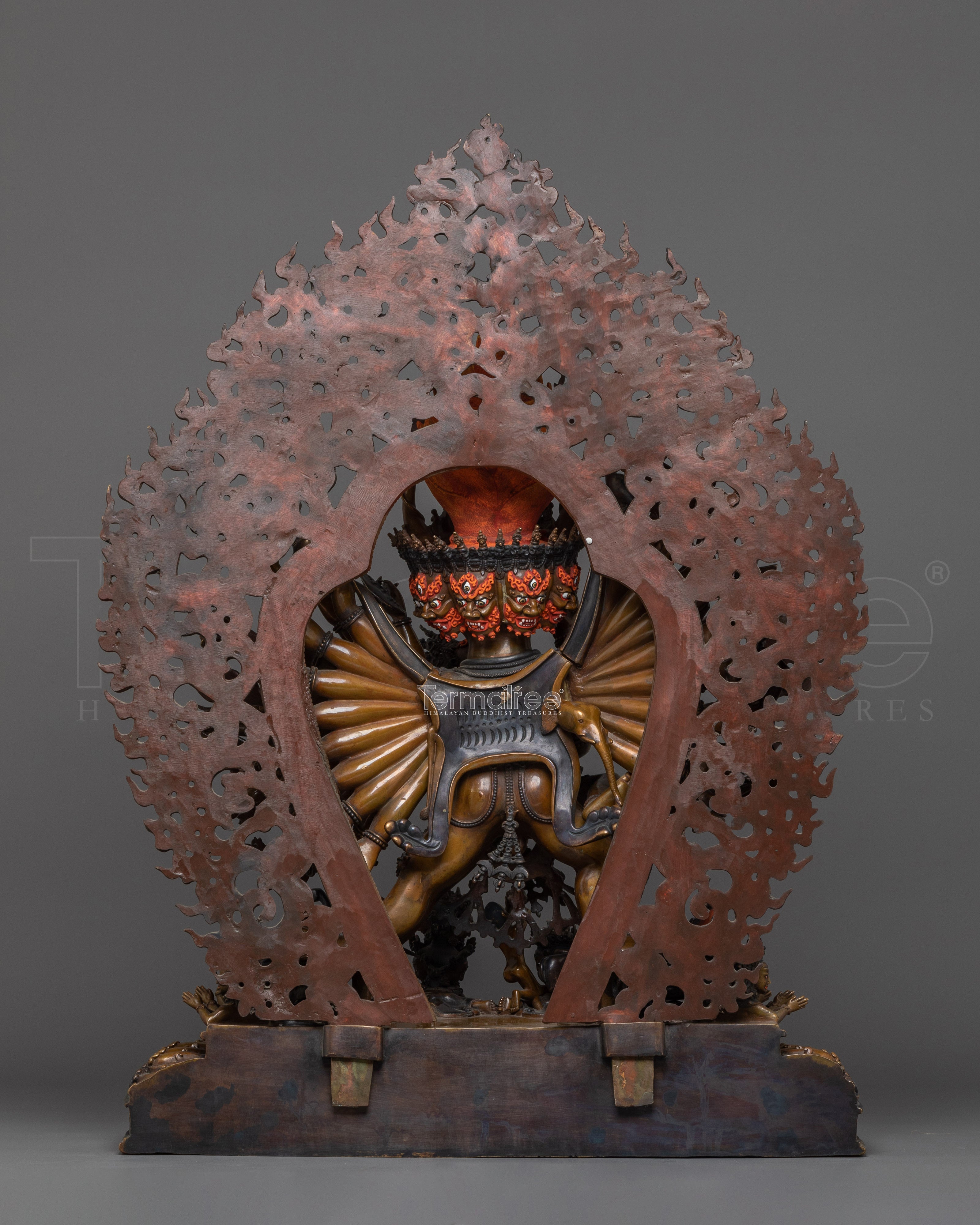 Traditional Sculpture of Yamantaka | The Wrathful Manifestation of Compassion