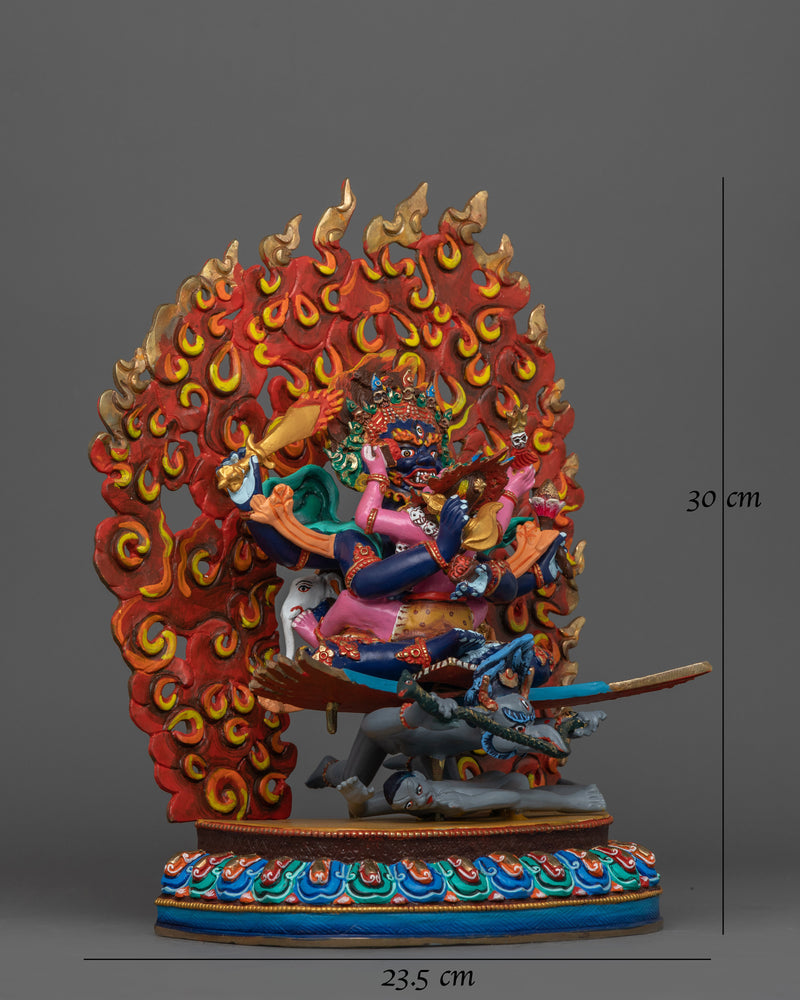 himalayan-statue-of-four-armed-mahakala