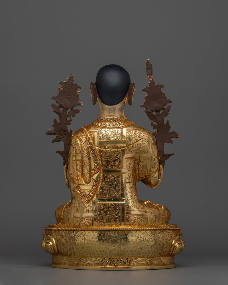 Tibetan Sculpture of Tsongkhapa Set | Tsongkhapa with Two Disciples