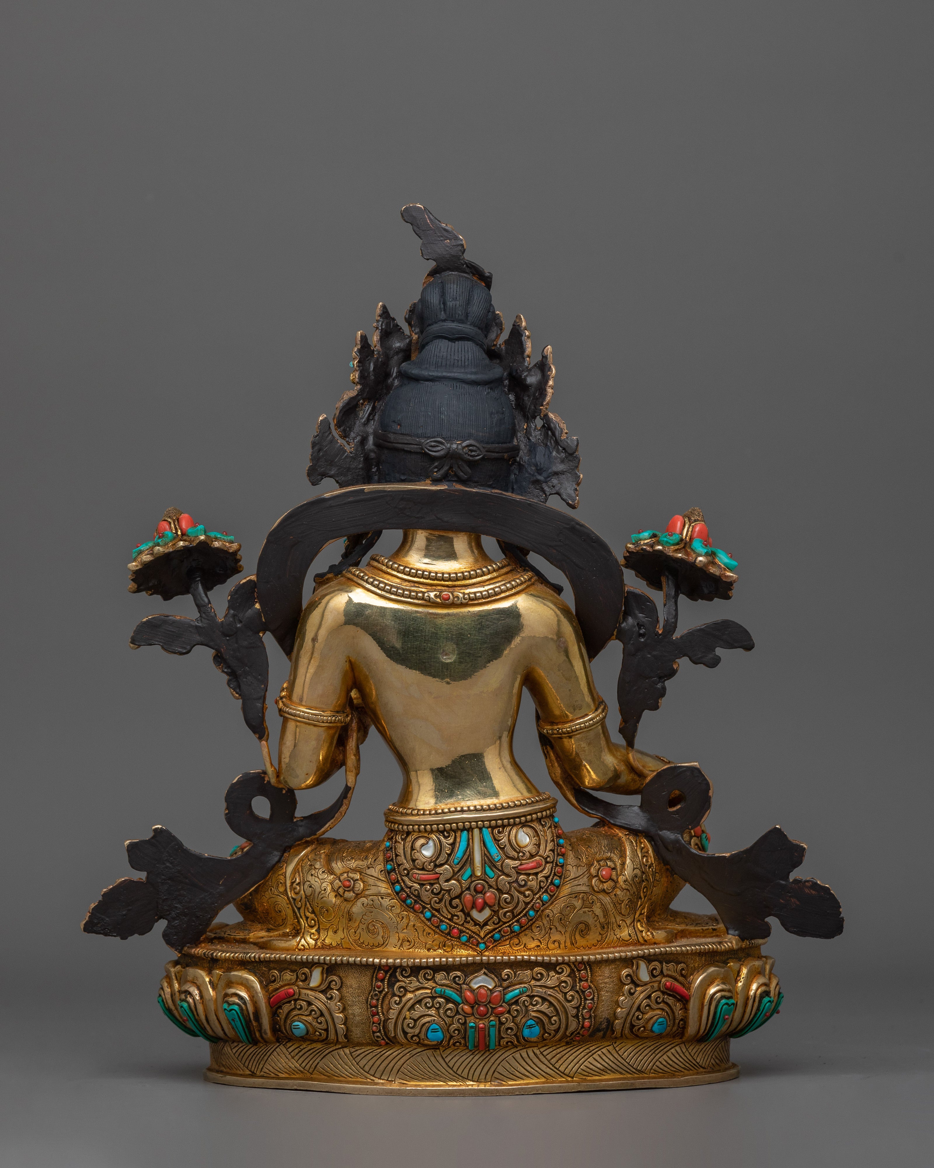 Tibetan Statue of Green Tara | Guardian of Buddhist Teachings