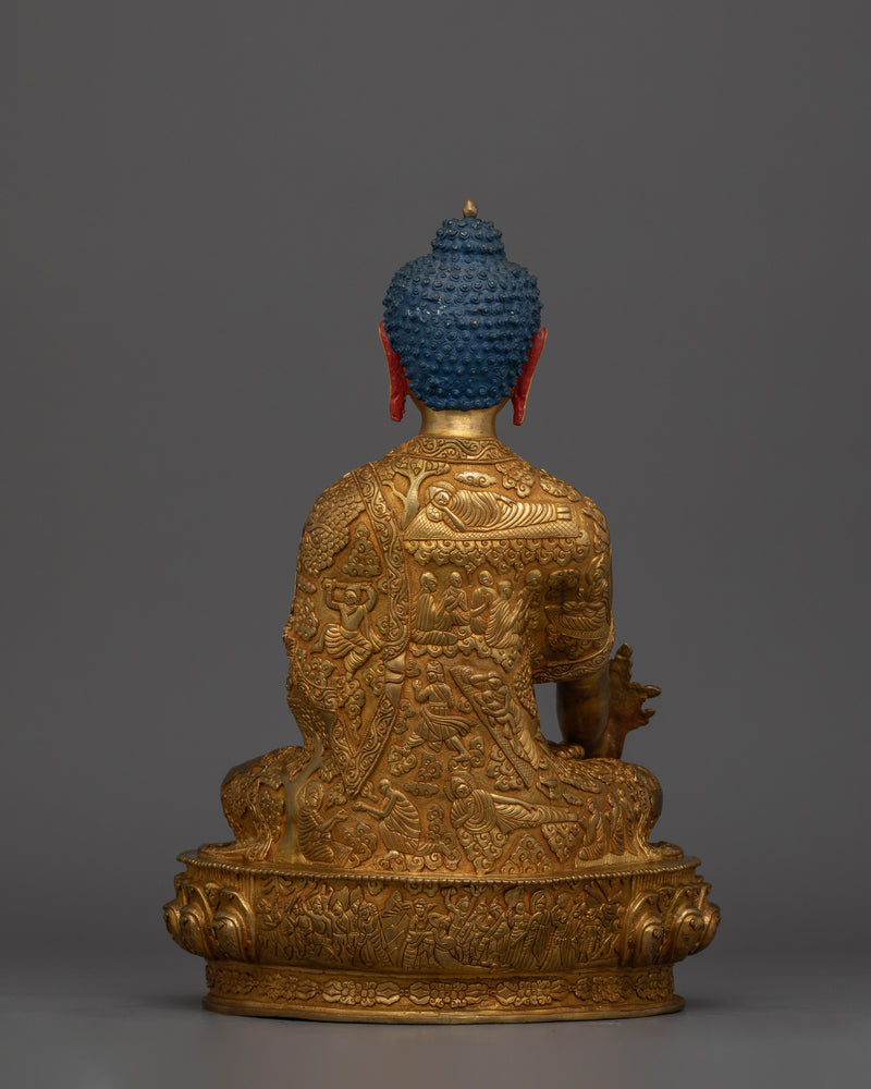 Traditional Medicine Buddha Statue | Symbolizing healing and longevity