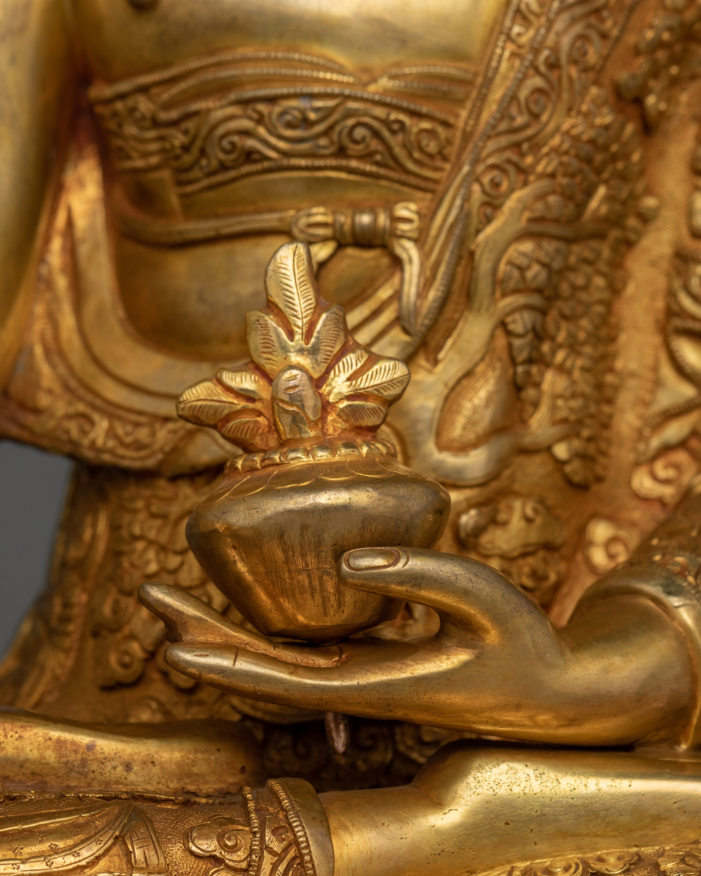 Traditional Medicine Buddha Statue | Symbolizing healing and longevity