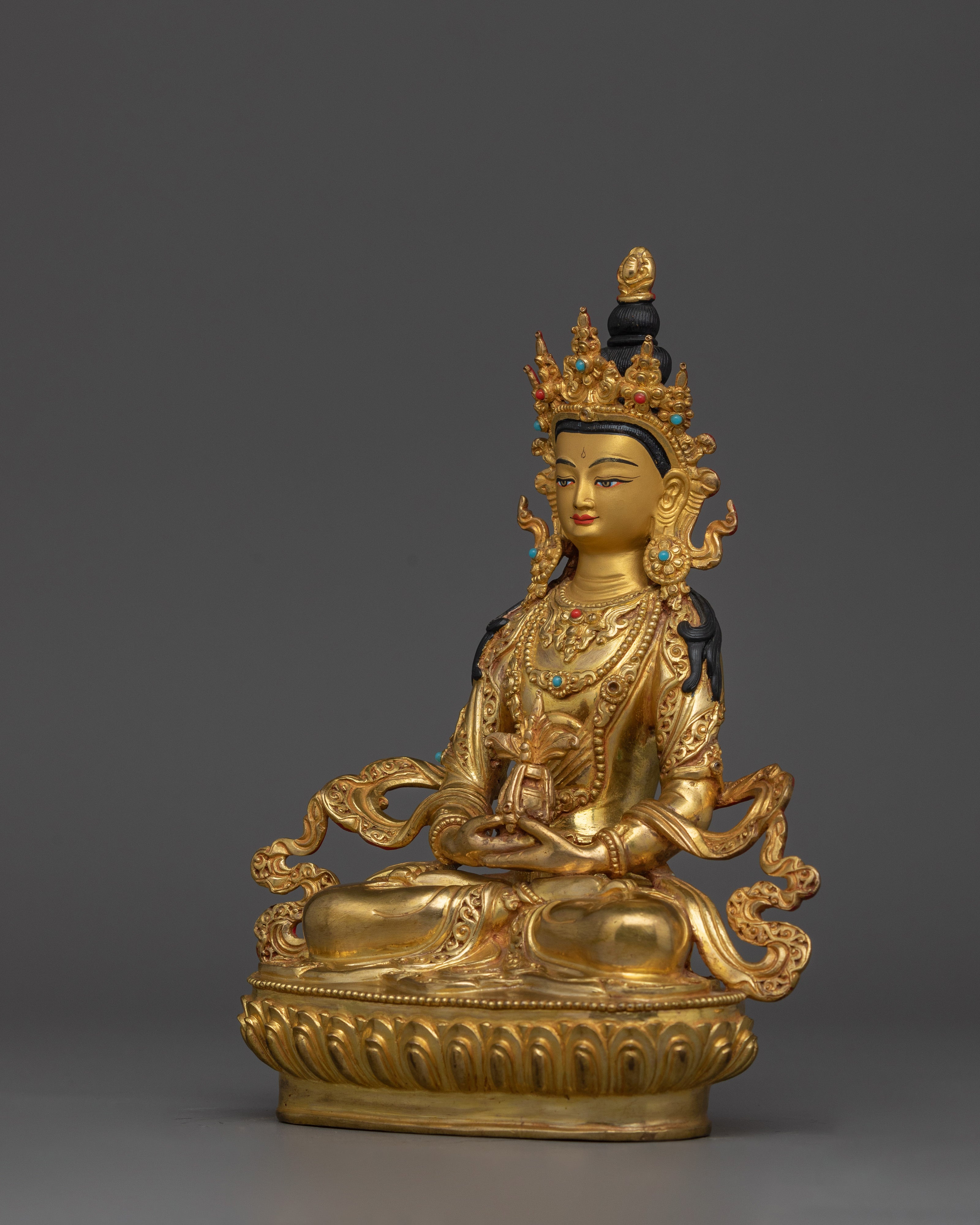 Traditional Statue of Amitayus | The Buddha of Longevity