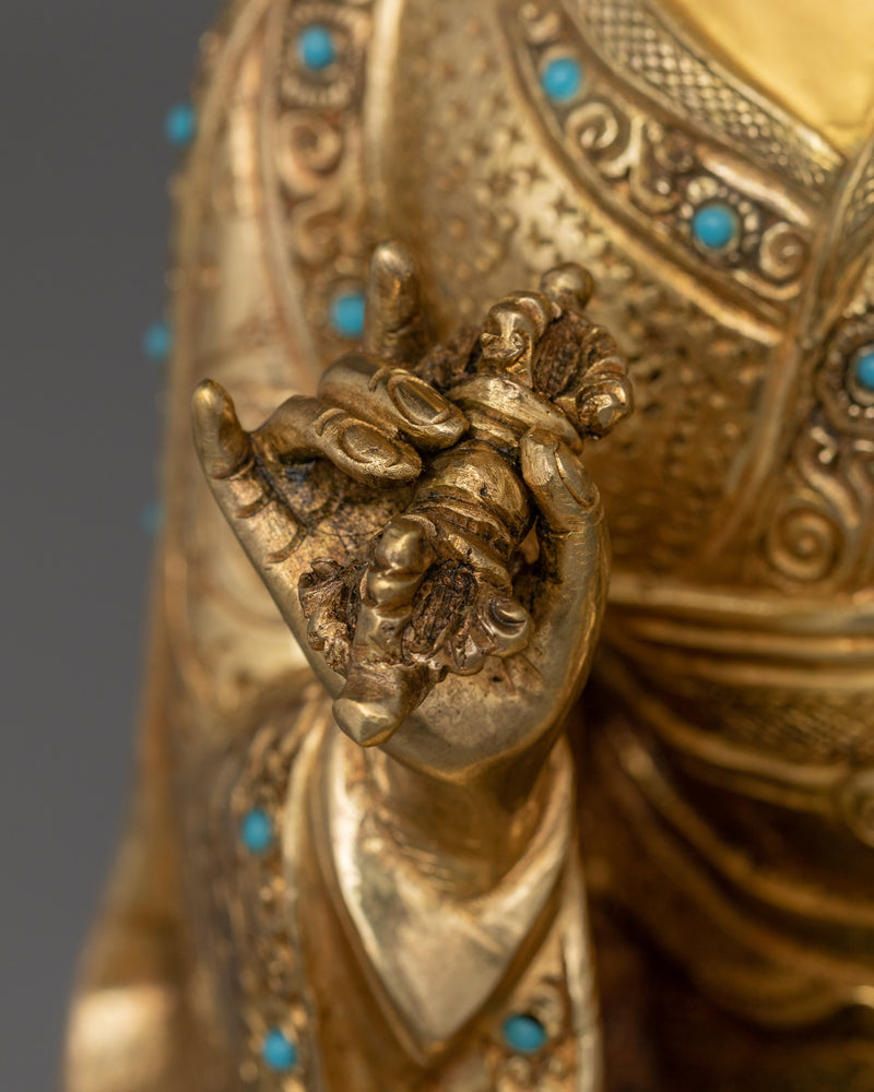 Handcrafted Shakya Master Set | Five Shakya Master Statue