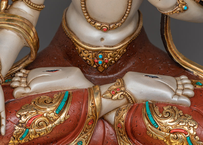 Himalayan Statue of Bodhisattva Set | Bodhisattva of Compassion