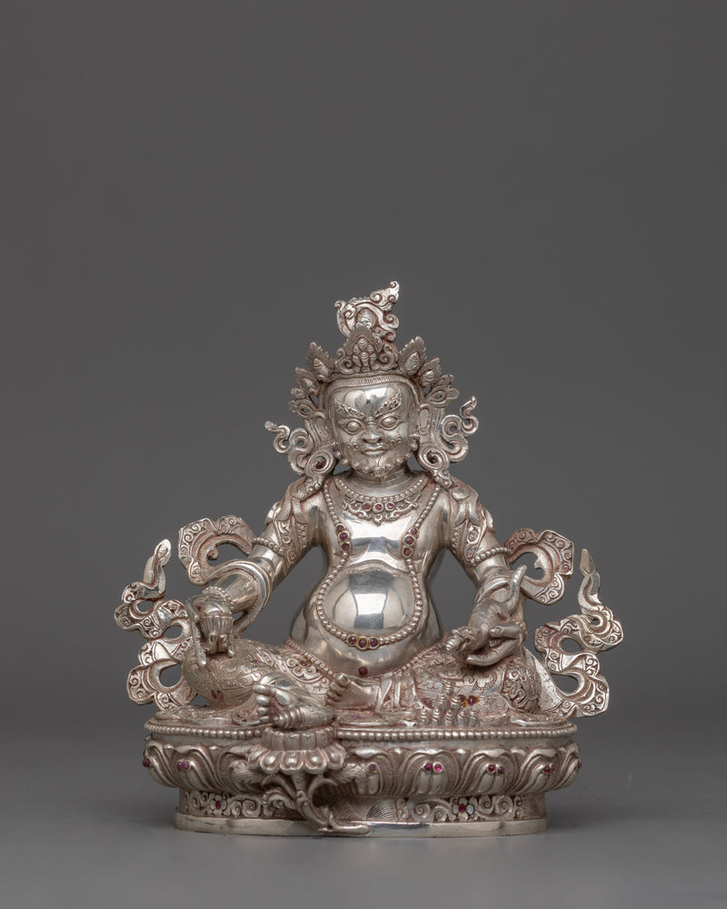 Tibetan Dzambhala Handmade Statue | Traditional Artwork