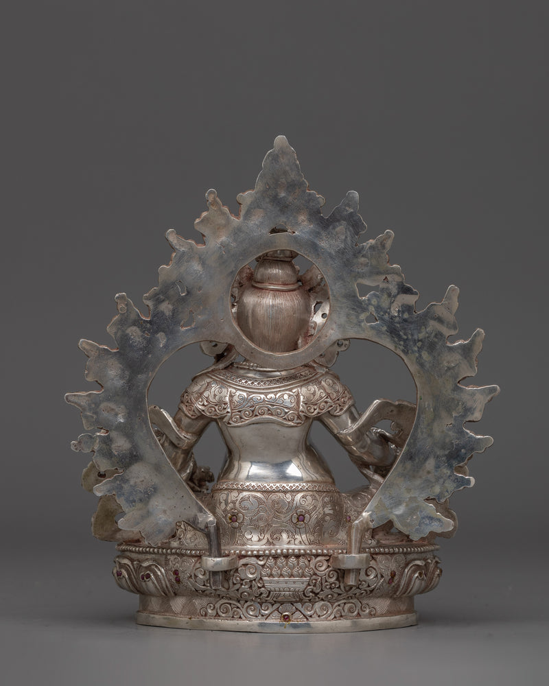 Tibetan Dzambhala Handmade Statue | Traditional Artwork
