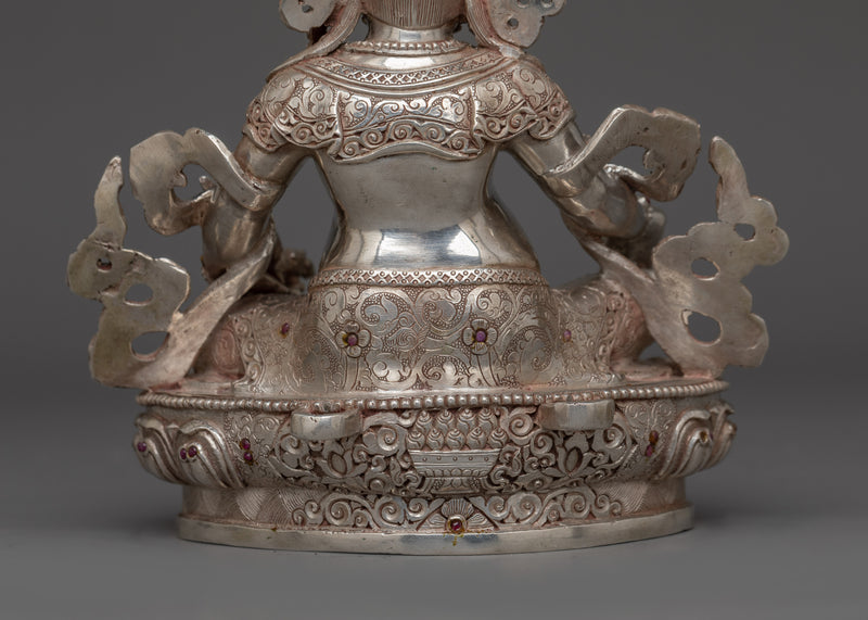 Tibetan Dzambhala Handmade Statue | Traditional Artwork