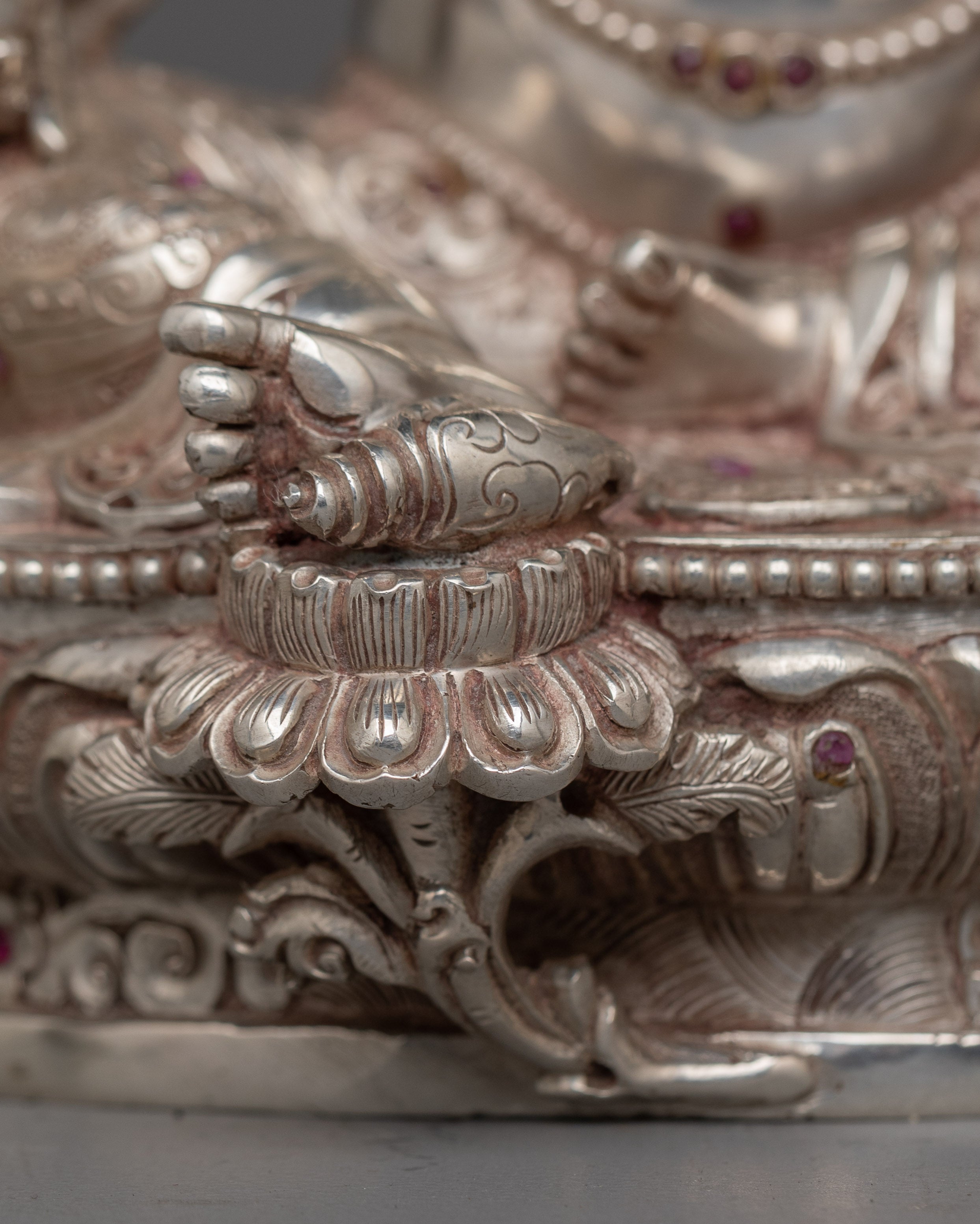 Tibetan Dzambhala Handmade Statue | Traditional Artwork