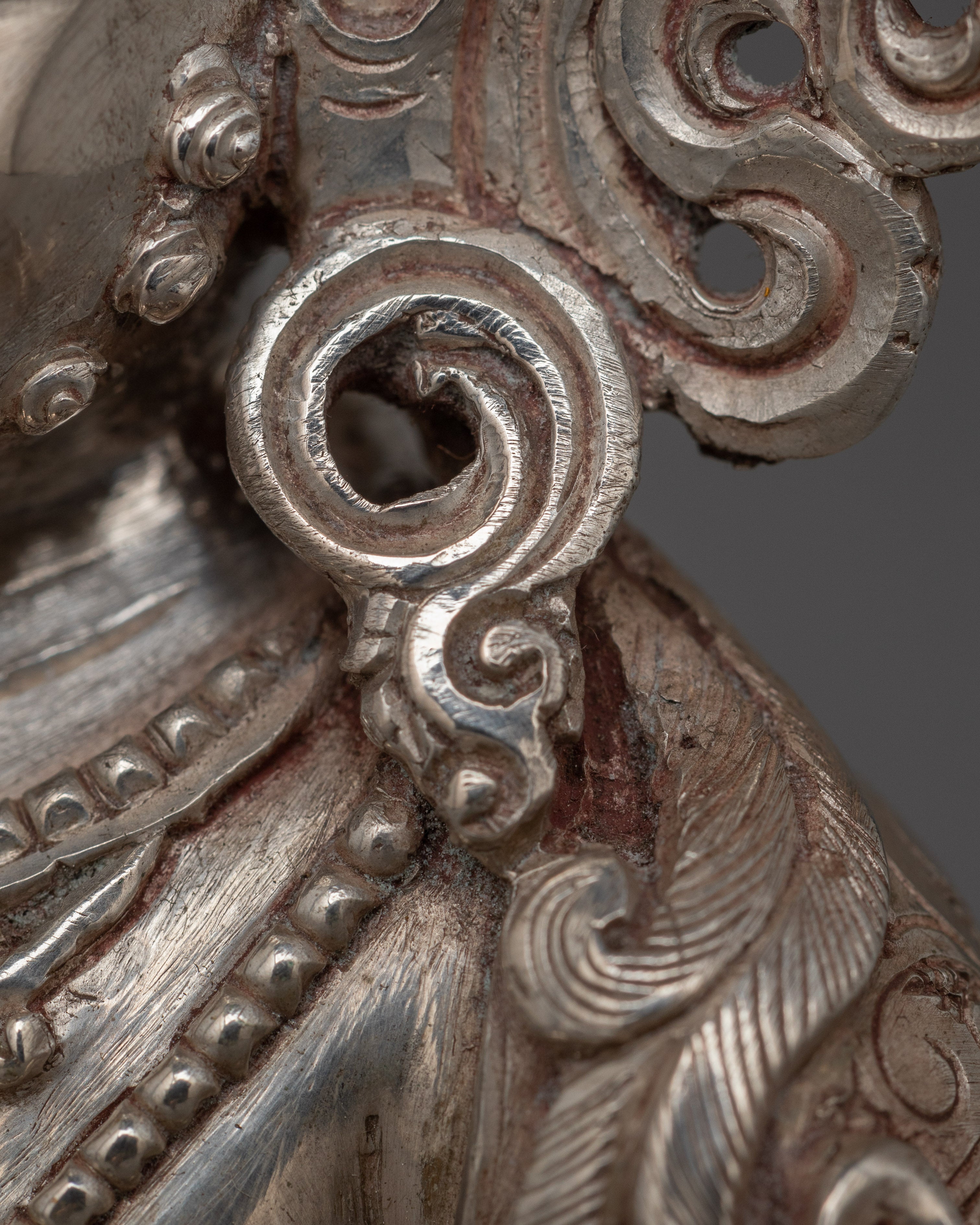 Tibetan Dzambhala Handmade Statue | Traditional Artwork