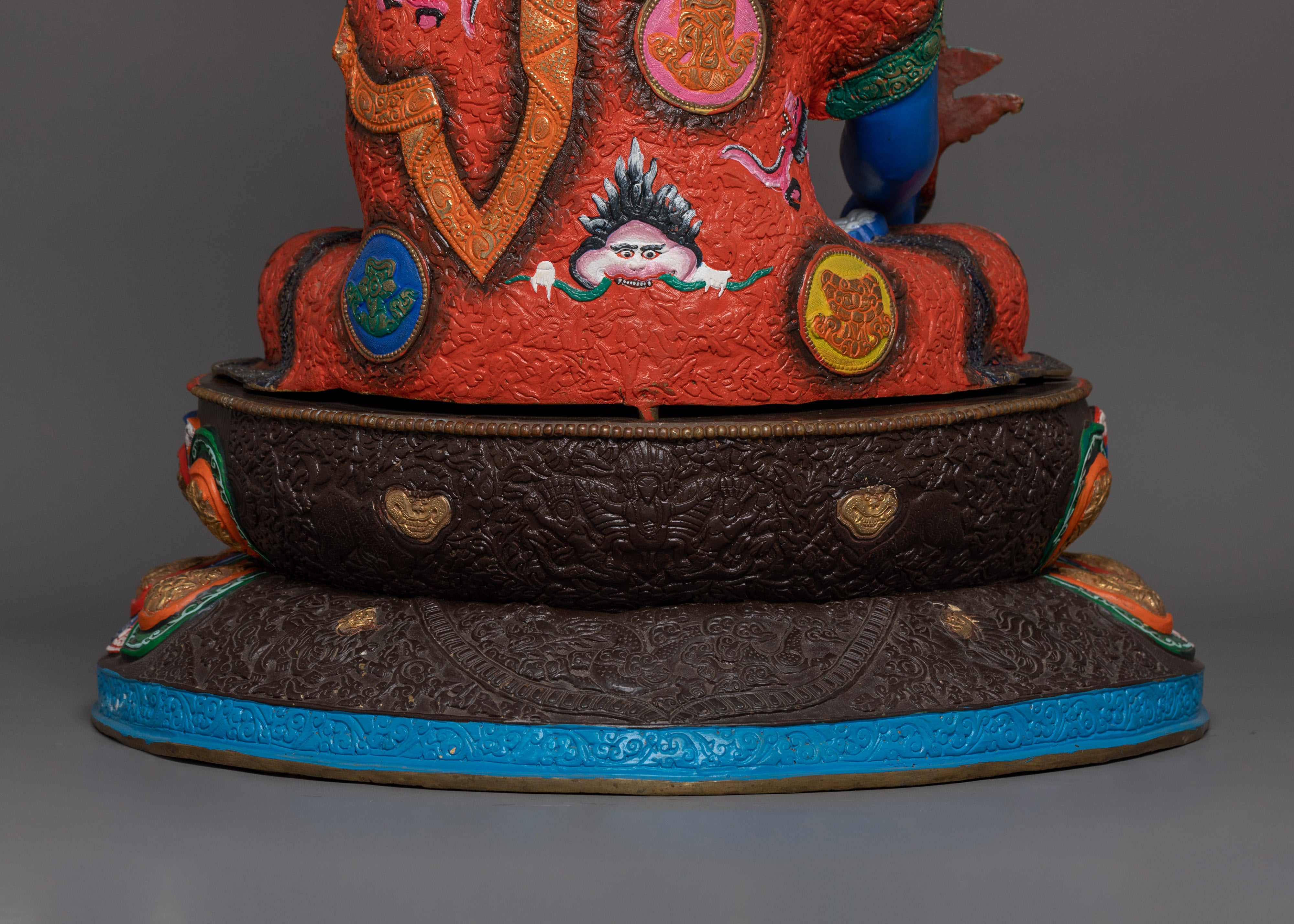 Handcrafted Statue of Medicine Buddha | Himalayan Buddhism Deity