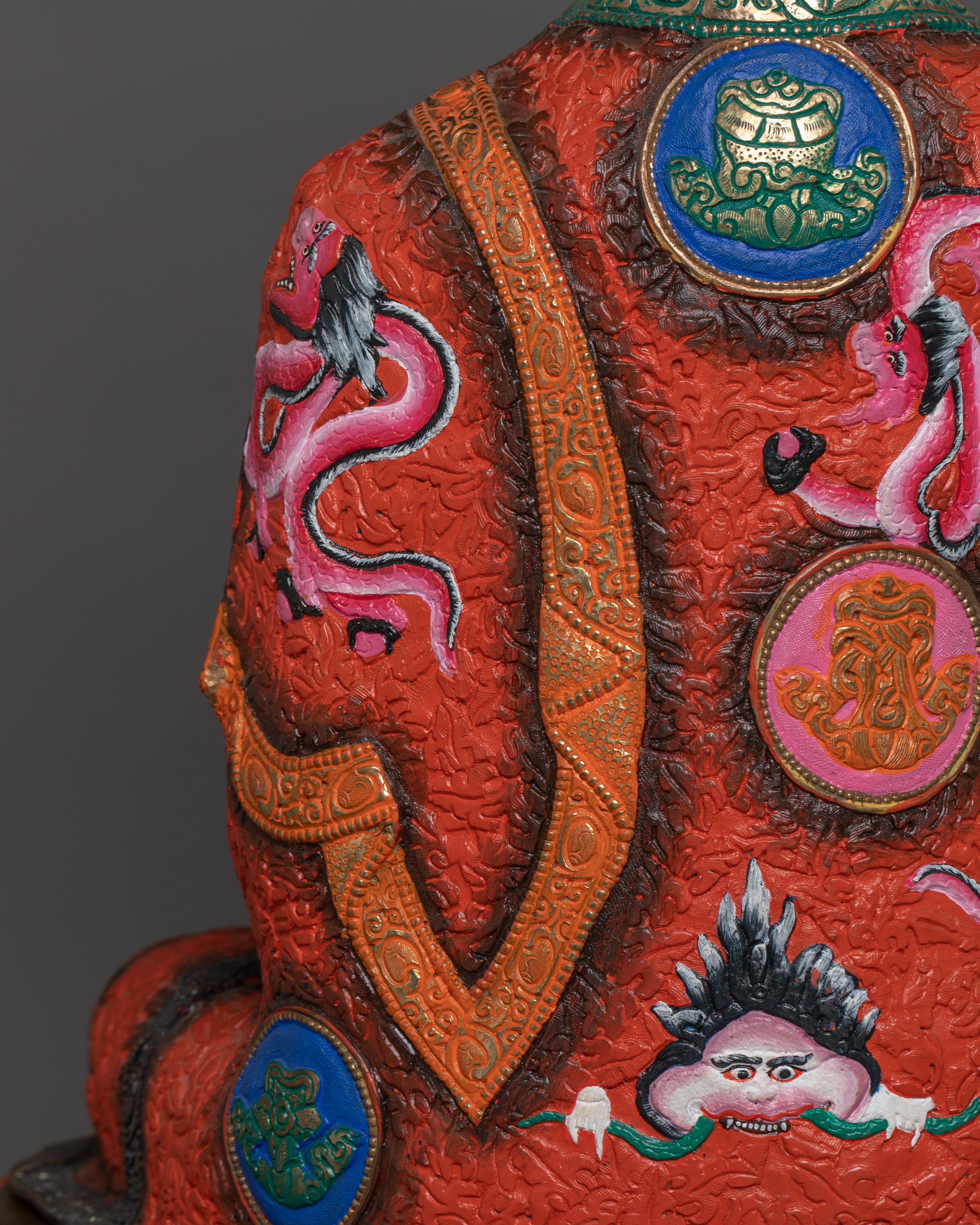Handcrafted Statue of Medicine Buddha | Himalayan Buddhism Deity