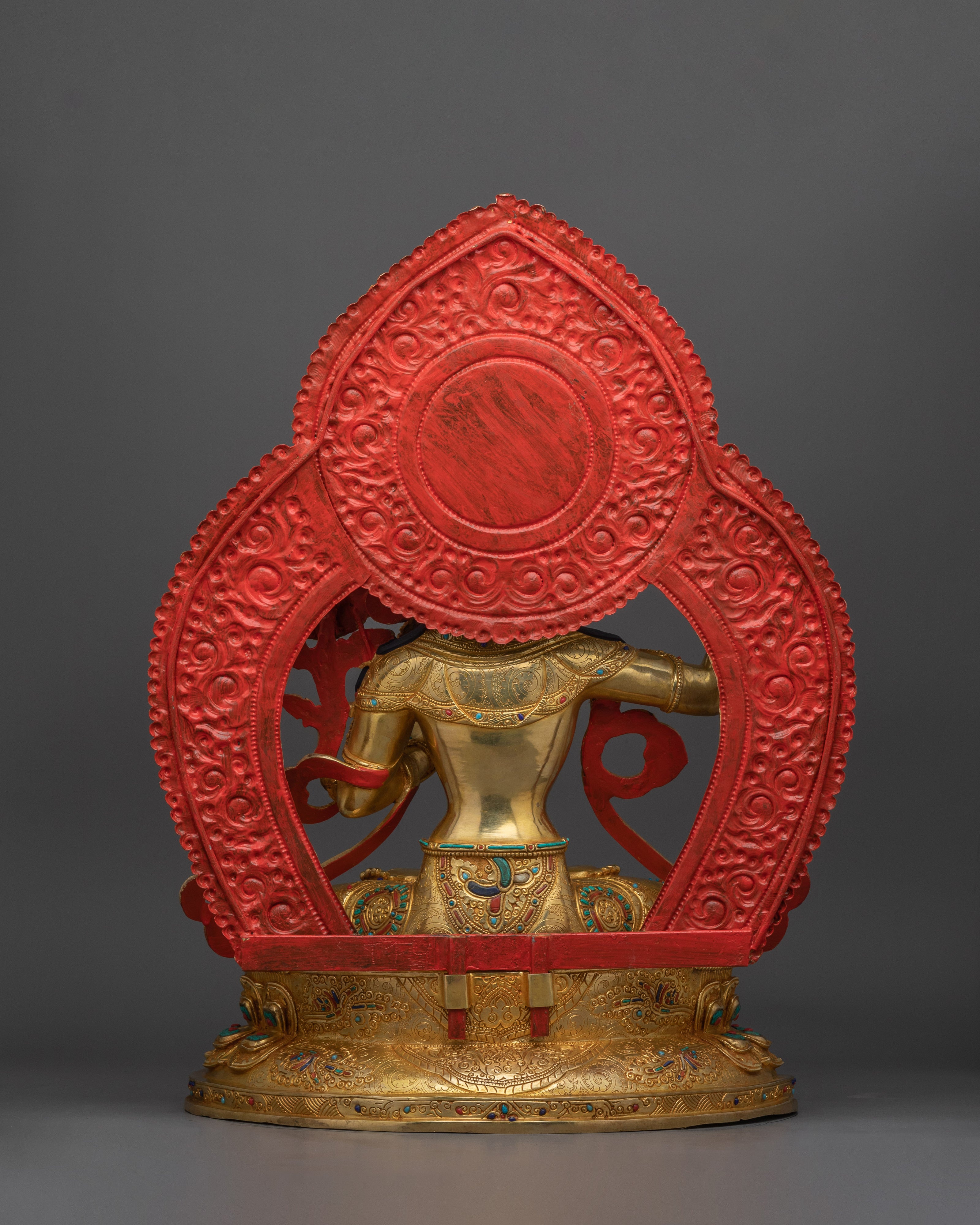 Himalayan Handmade Statue of Manjushri | Sword of Wisdom Deity