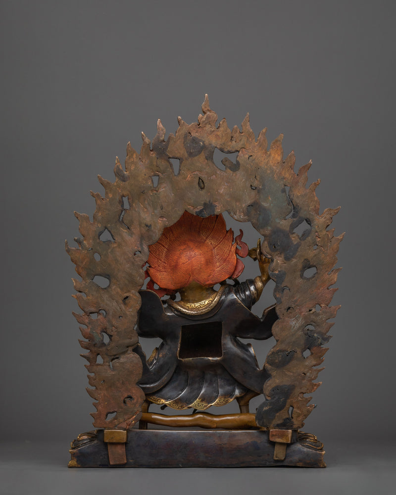 Handcrafted Statue of Mahakala Bernagchen | Wrathful Protector