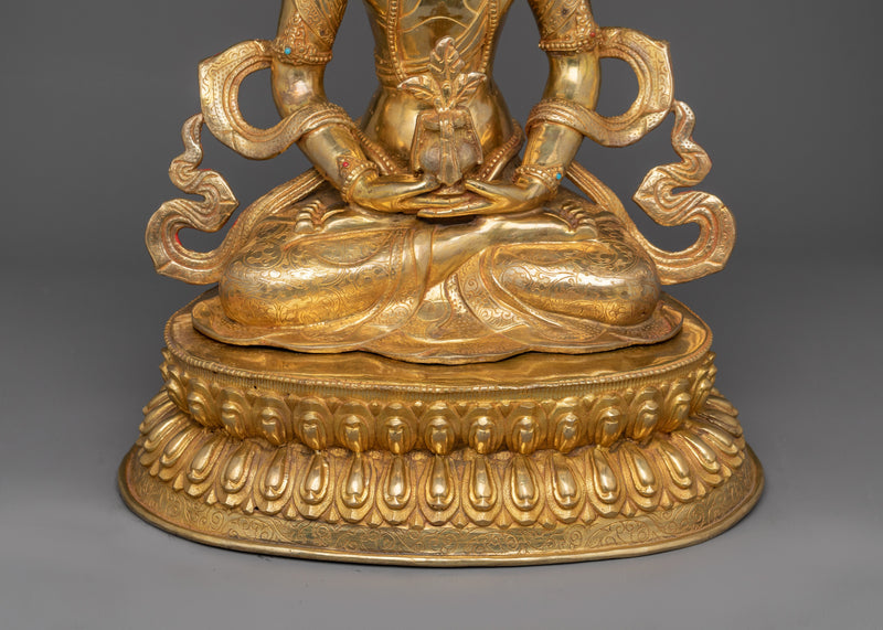 Handcrafted Statue of Amitayus | Buddha of Infinite Life