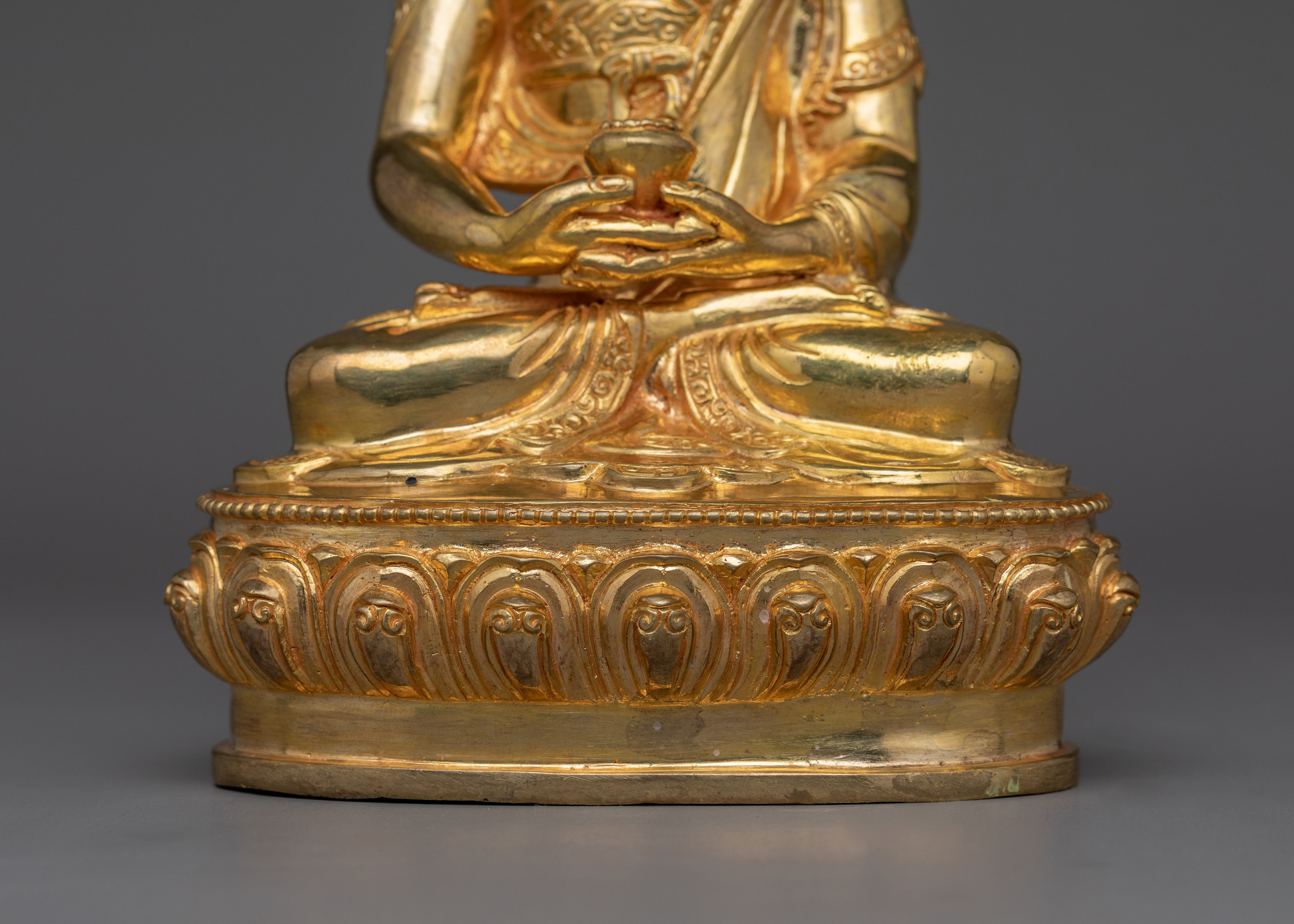 Himalayan Handmade Statue of Amitabha Buddha | Buddha of Infinite Light