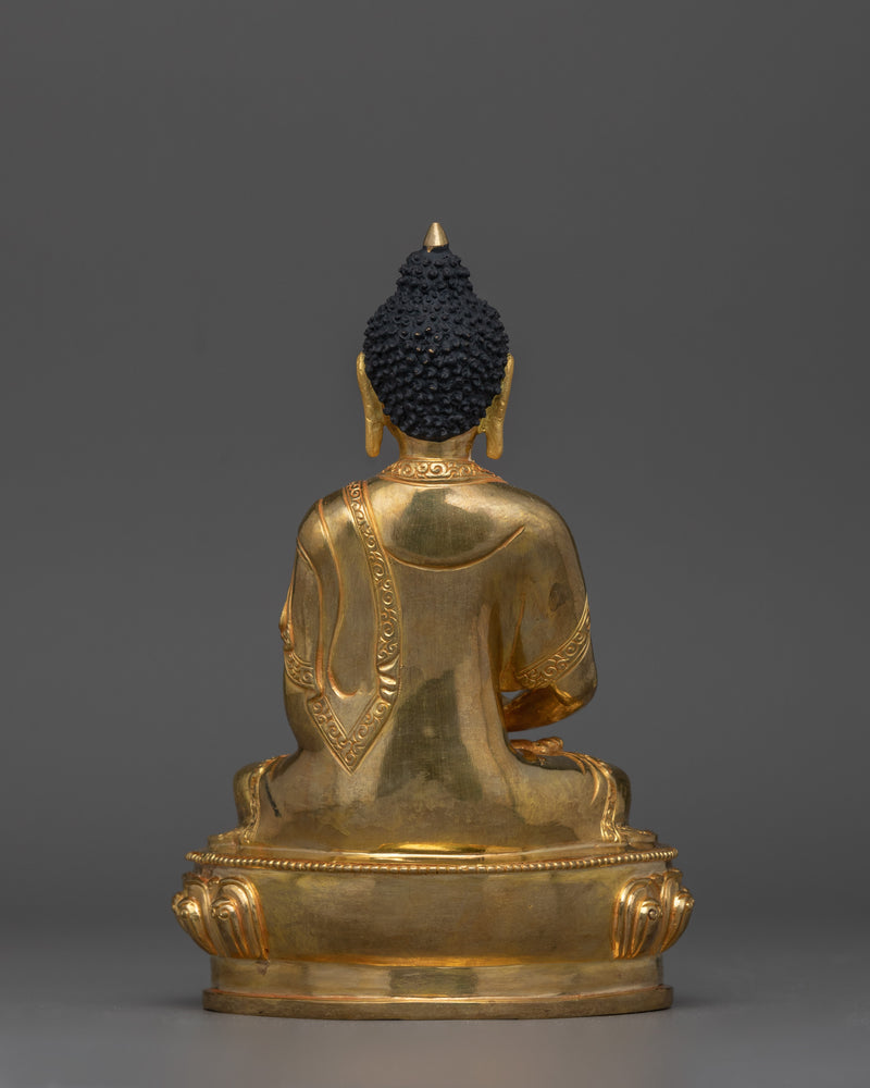 Himalayan Handmade Statue of Amitabha Buddha | Buddha of Infinite Light