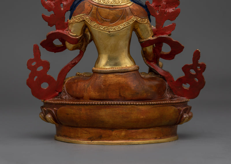 Handcrafted Himalayan Sculpture of White Tara | Goddess of Compassion
