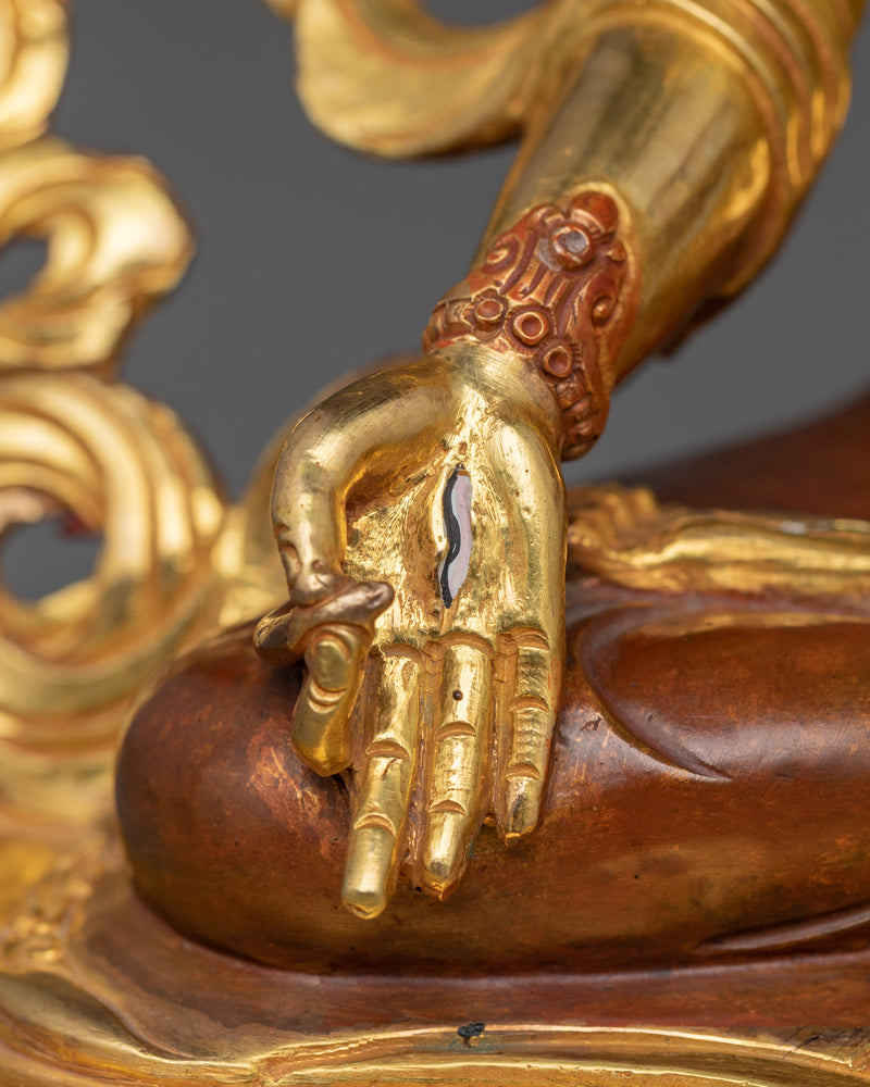 Handcrafted Himalayan Sculpture of White Tara | Goddess of Compassion