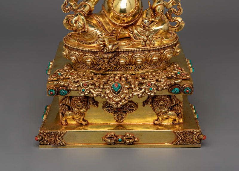 Divine Statue of Dzambhala | The Guardian of Abundance