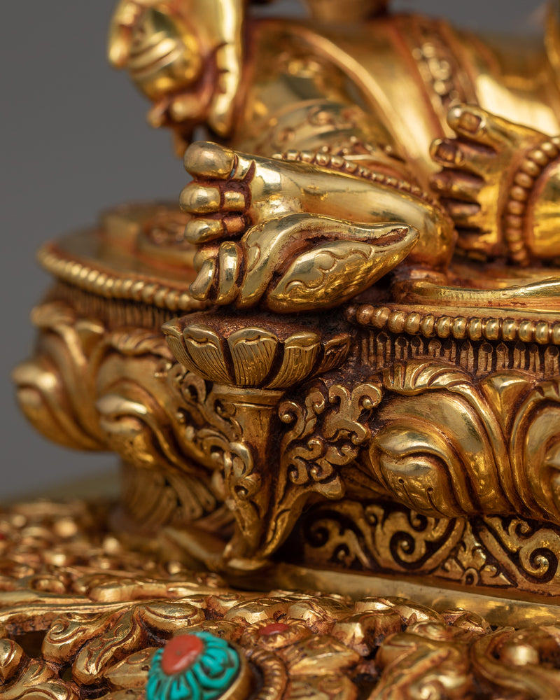 Divine Statue of Dzambhala | The Guardian of Abundance