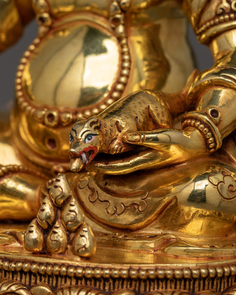 Divine Statue of Dzambhala | The Guardian of Abundance