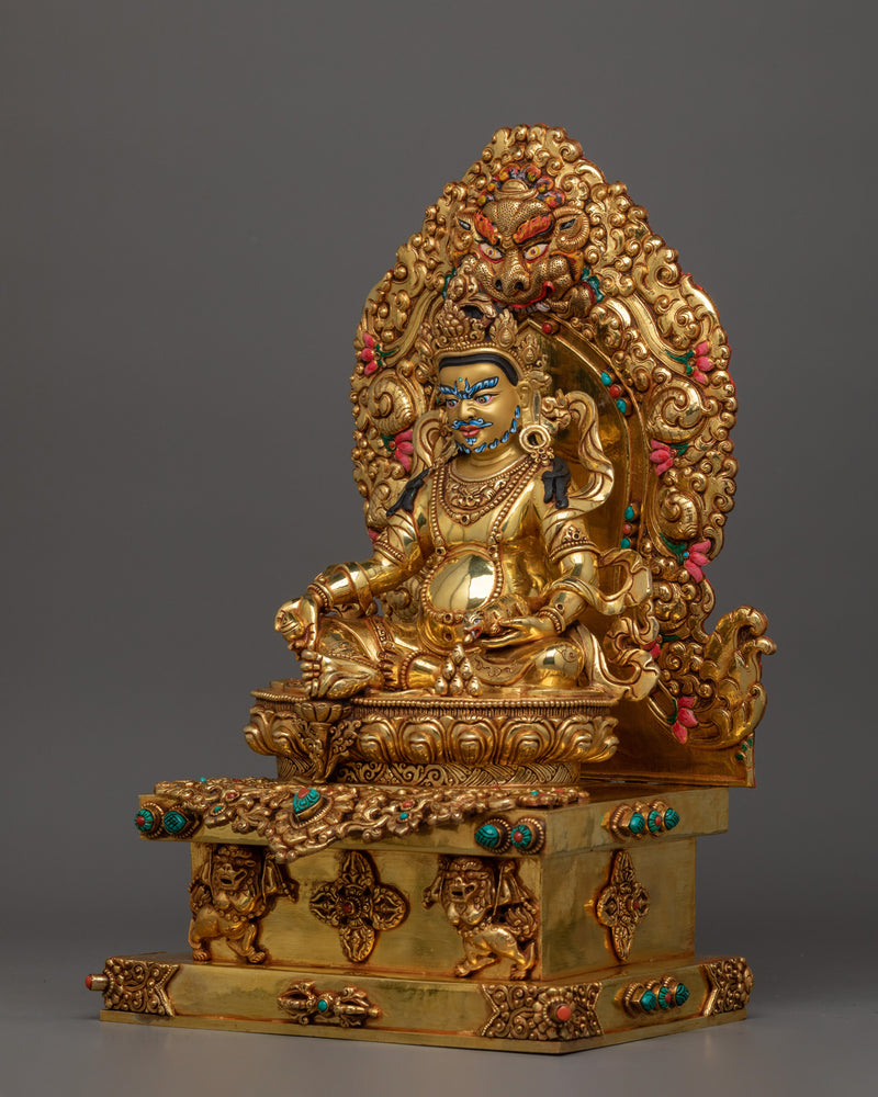 Divine Statue of Dzambhala | The Guardian of Abundance