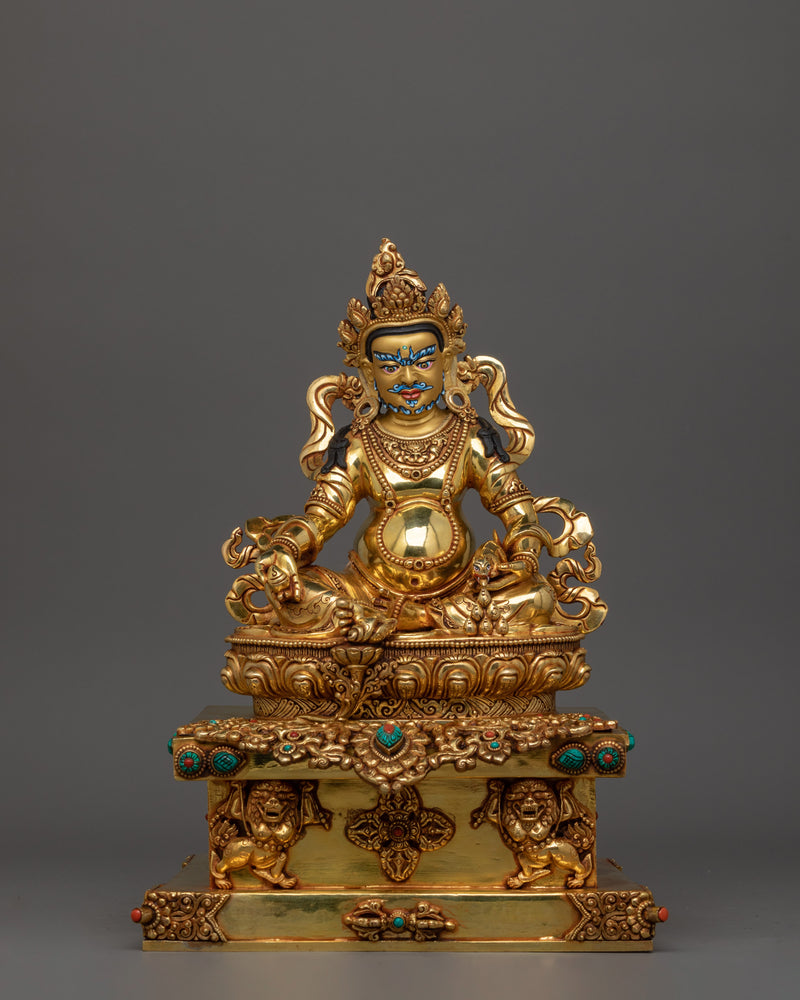 Divine Statue of Dzambhala | The Guardian of Abundance