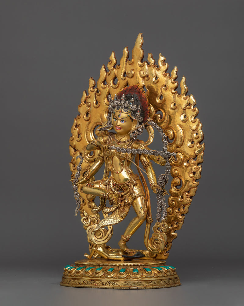 Himalayan Statue of Kurukulla | The Goddess of Love and Power