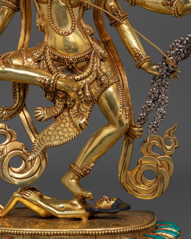 Himalayan Statue of Kurukulla | The Goddess of Love and Power