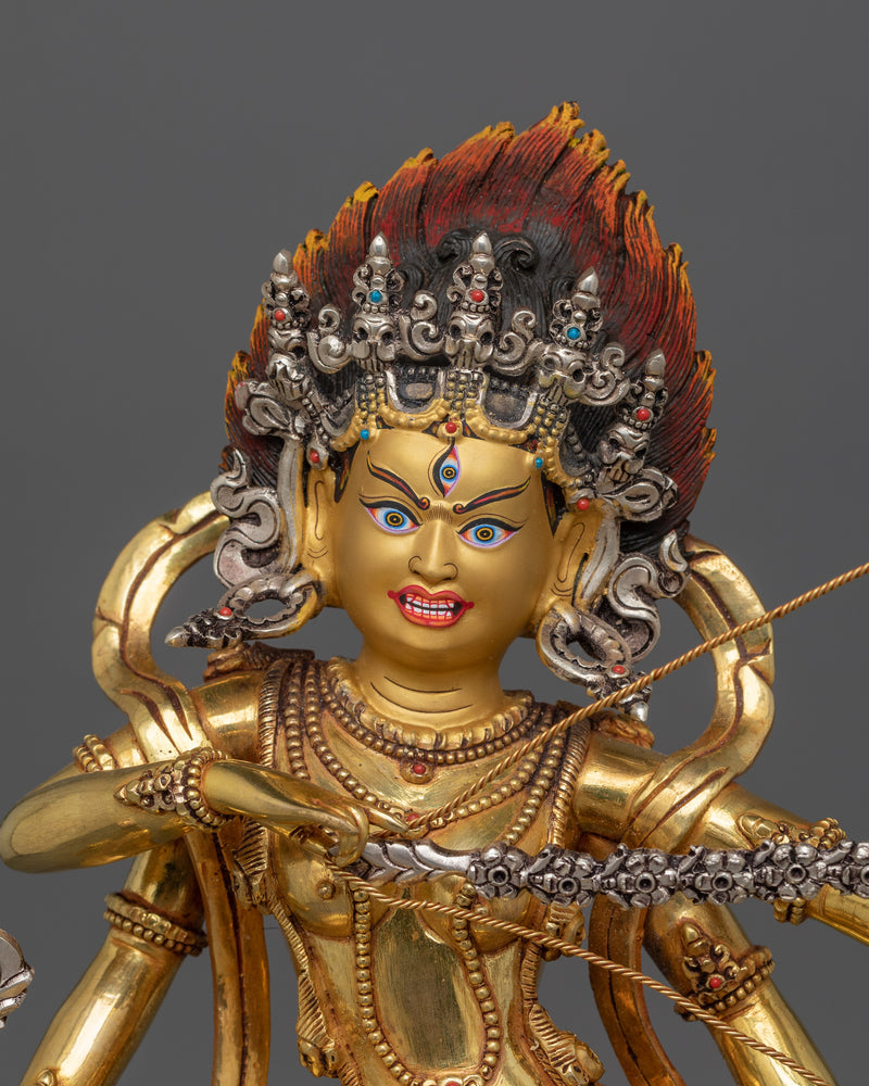 Himalayan Statue of Kurukulla | The Goddess of Love and Power