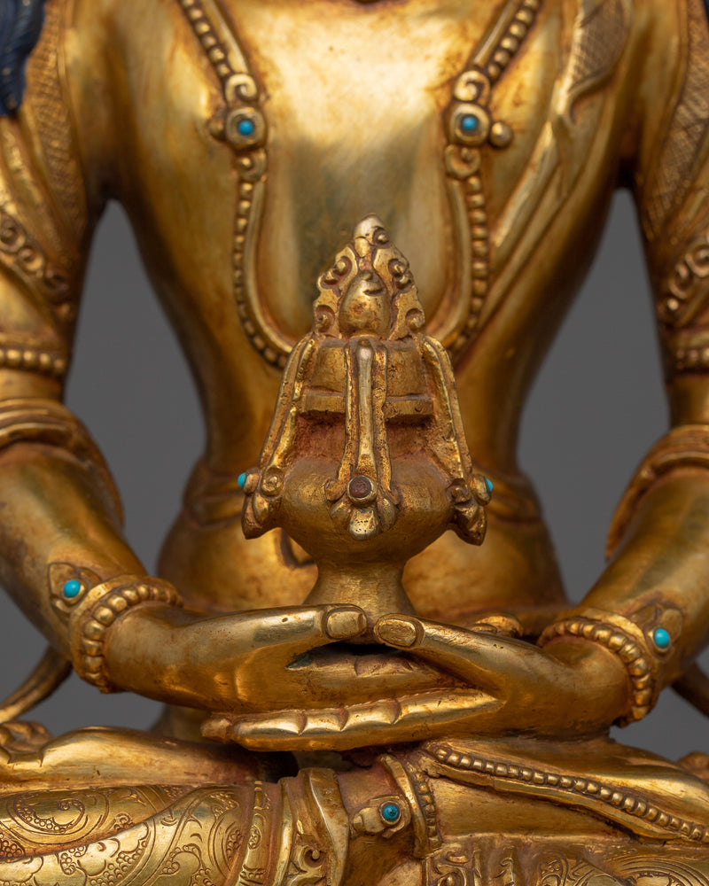 Handmade Statue of Amitayus | The Buddha of Infinite Life