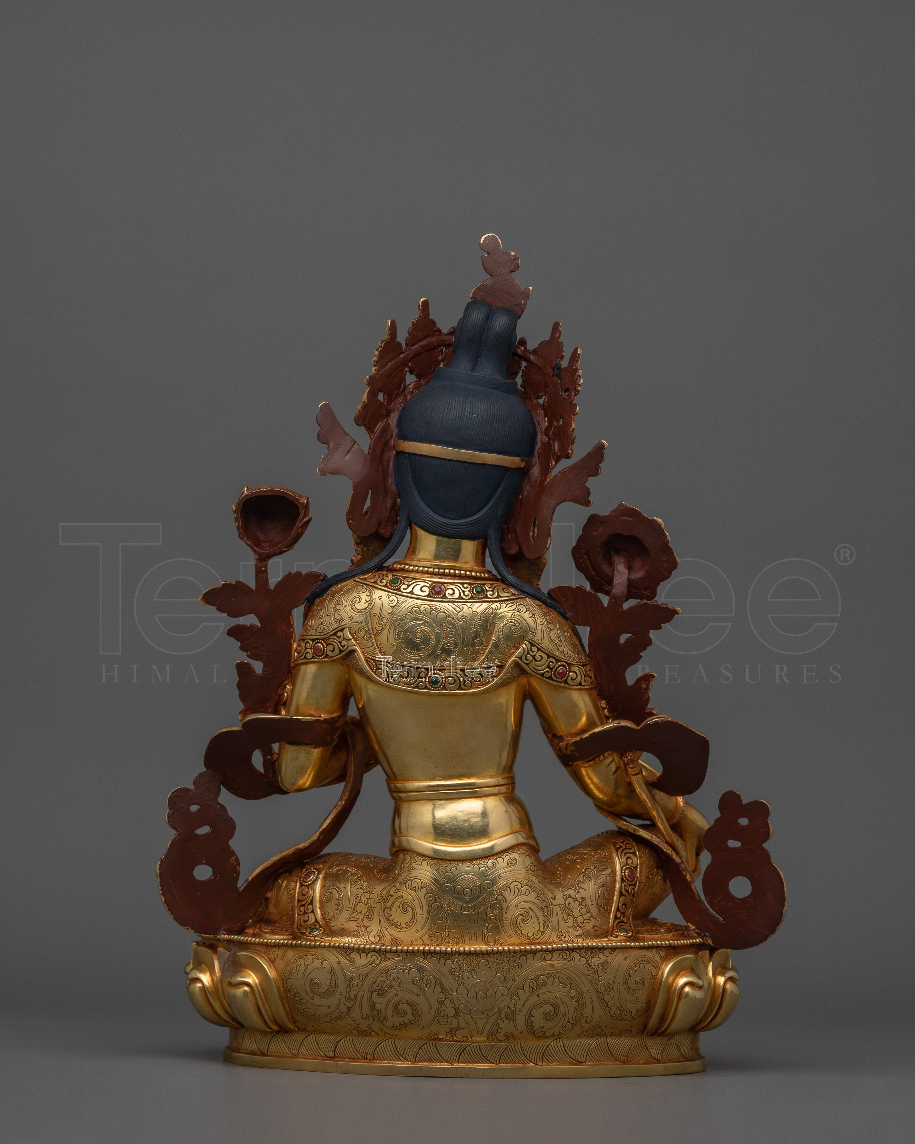 Majestic Green Tara Statue | Also known as Samaya Tara