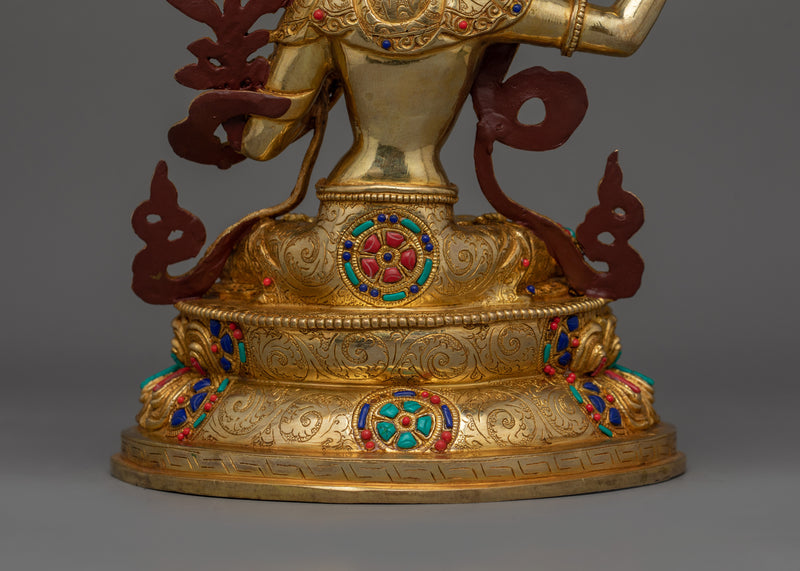 Tibetan Bodhisattva Manjushri | Embodiment of Knowledge