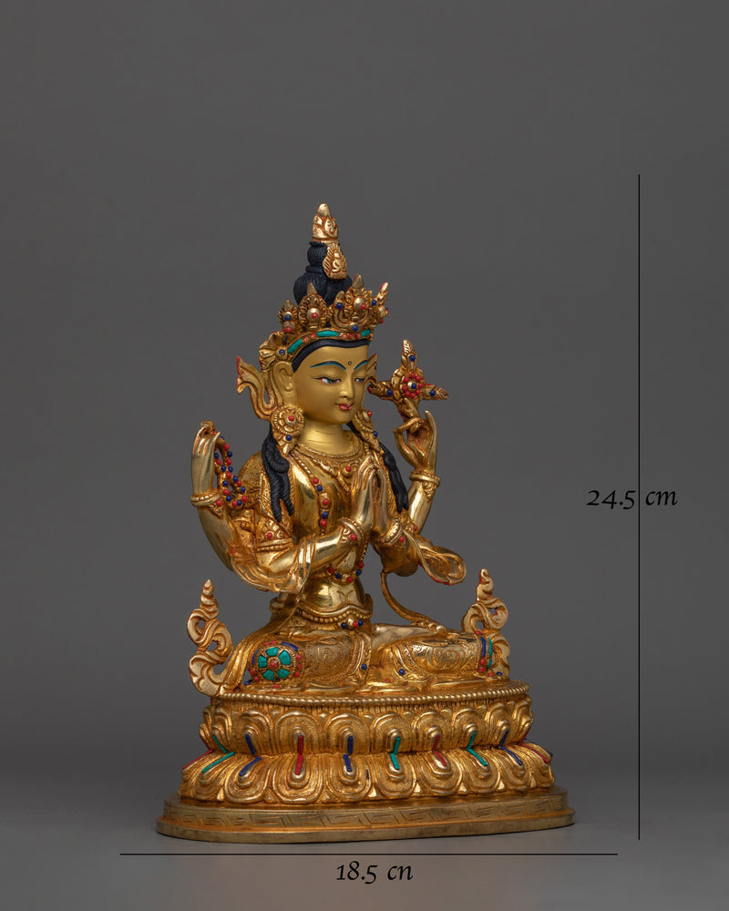 handmade-sculpture-of-chenresig