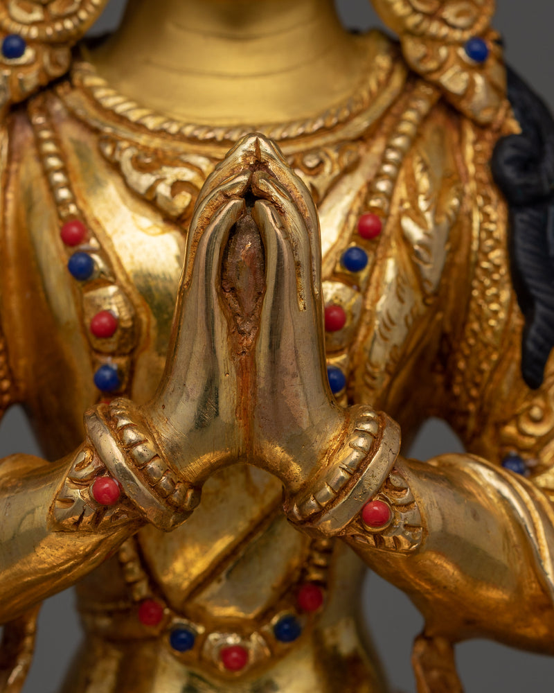 Handmade Sculpture of Chenresig | Lord of Compassion