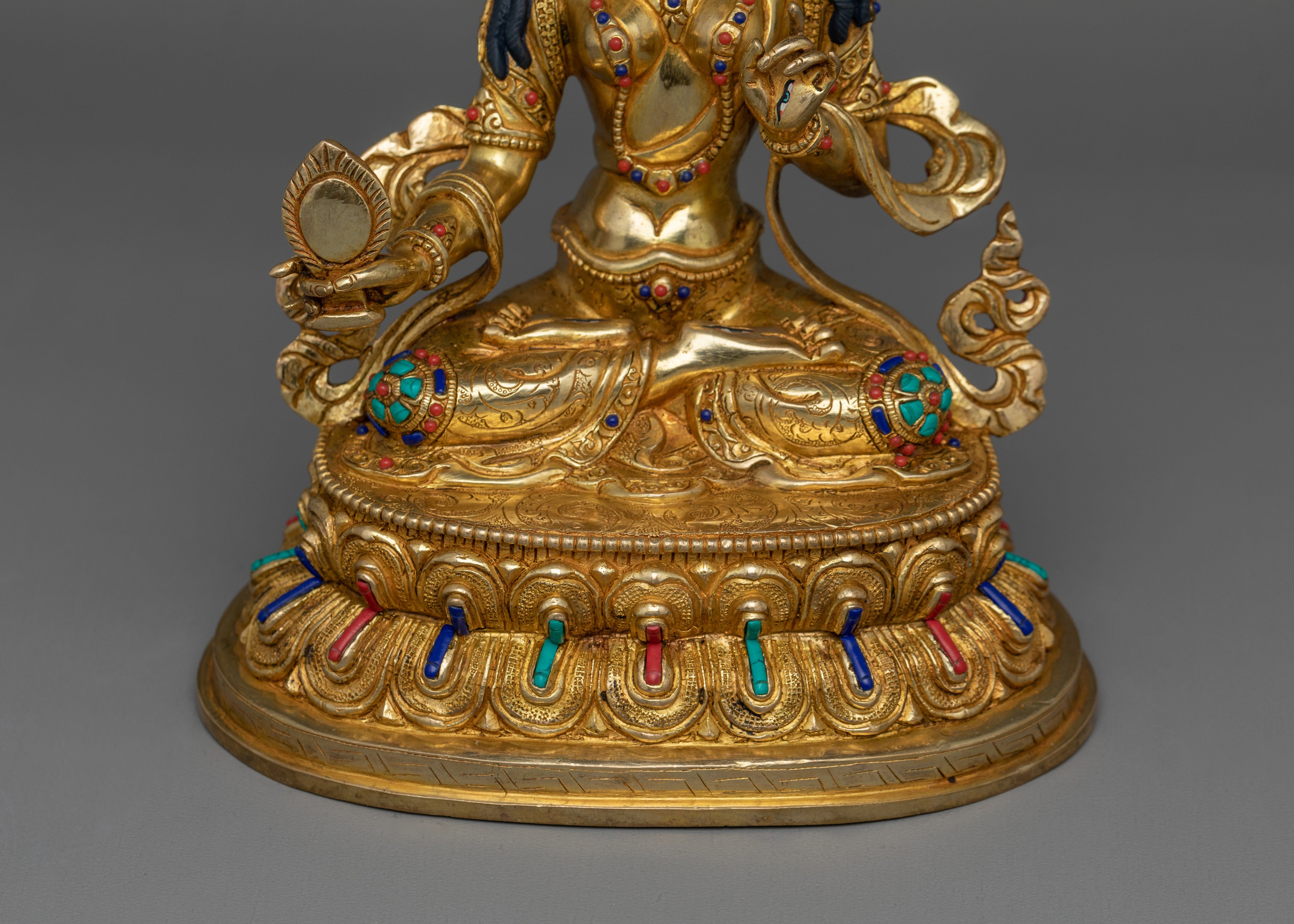 White Umbrella Deity Dukar | Protection Goddess