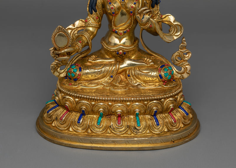 White Umbrella Deity Dukar | Protection Goddess