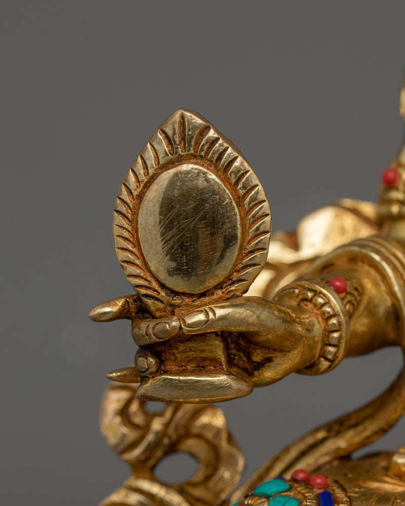 White Umbrella Deity Dukar | Protection Goddess