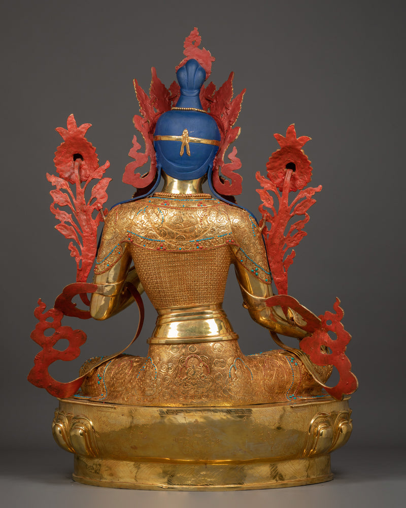 Mother Green Tara Handmade Statue | Symbol of Peace and Healing